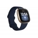 Fitbit Versa 3 AMOLED Azul, Oro GPS (satélite) - 811138039769